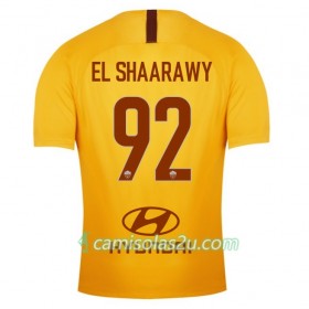 Camisolas de Futebol AS Roma El Shaarawy 92 Equipamento 3ª 2018/19 Manga Curta